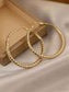 🌸 50% OFF NOW! 🌸 Diamond-Cut Hoop Earrings for Women – Elegant, Sparkling 💎ond-Cut Hoop Earrings for Women