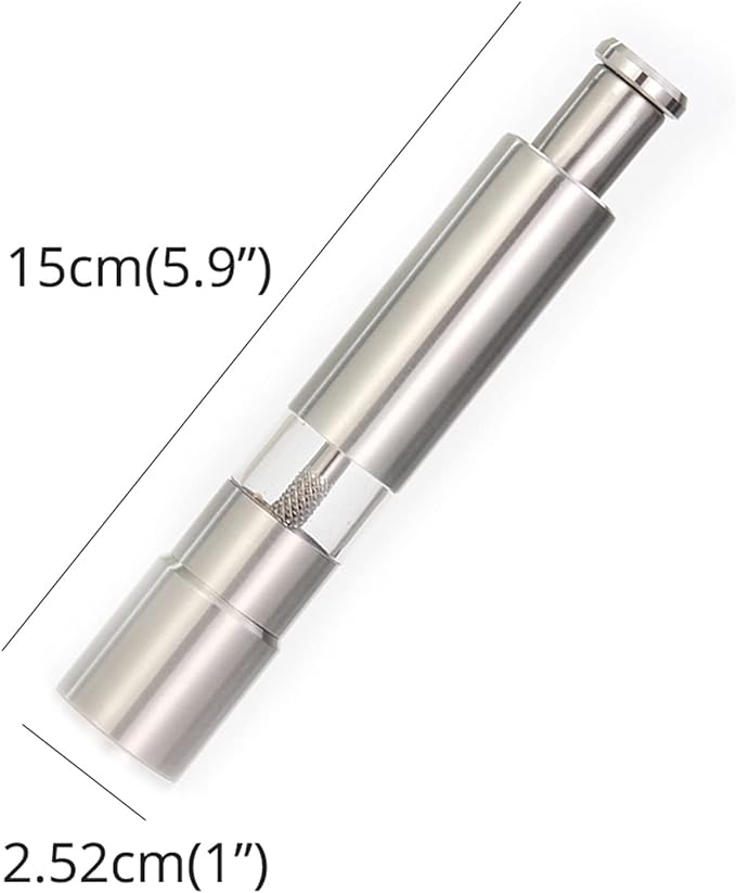 ⚡【Professional Grade】 Salt, Pepper & Spice Grinder⚡| Refillable Glass Chambers (Buy 2 Get 1 FREE)