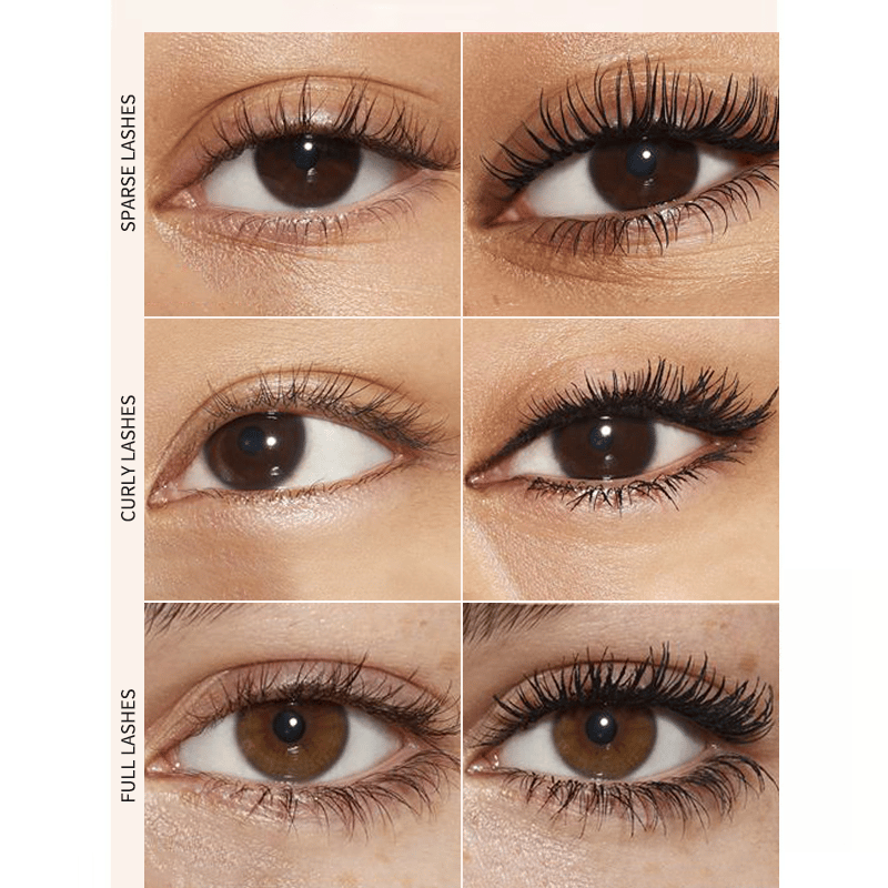 🥳BUY 1 GET 1 FREE:￡8.99!!💞50K+ SOLD!👁️✨ All-Day Beautiful Lashes, Smudge-Proof! Waterproof Fiber Mascara for Natural Volume. 💖💃