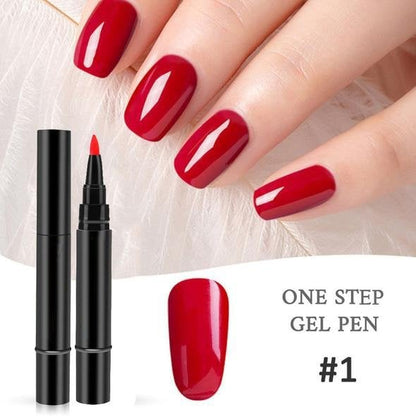 📢📢50% off！🎨One Step Nail Gel Pen💅