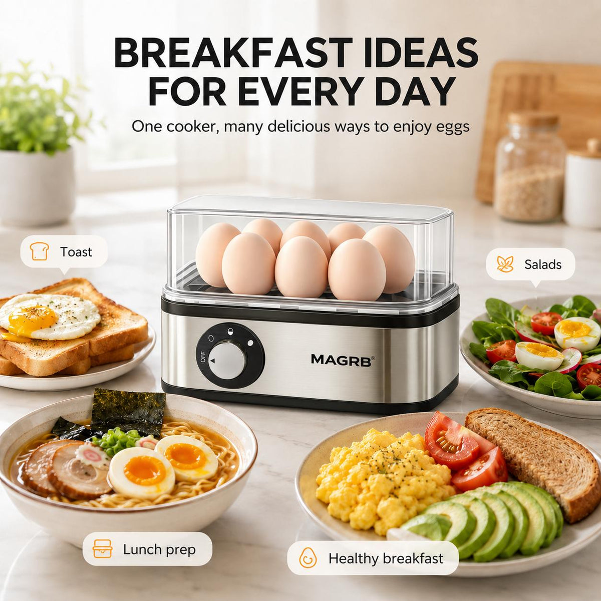 🥚 Multifunctional Electric Egg Cooker
