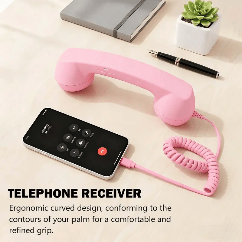 📢📢50% OFF !! ⏰Vintage Retro Telephone Handset ✨The most unique gift! Perfect forLovers of ceremonial occasions🎄