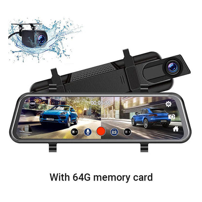 🔥 LIMITED-TIME 50% OFF! 📹 10" HD Multi-Function Touch Screen Car Recorder – Dual Lens, GPS, Loop Recording 🗺️