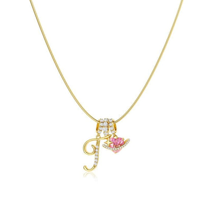 💖Last Day 50% OFF✨3-Layering Initial A-Z Letter Pendant Necklaces🎀