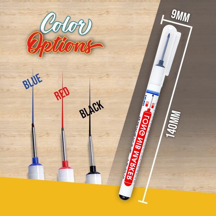 ✨🖌️Multi-Purpose Woodworking Pen With Long Tip