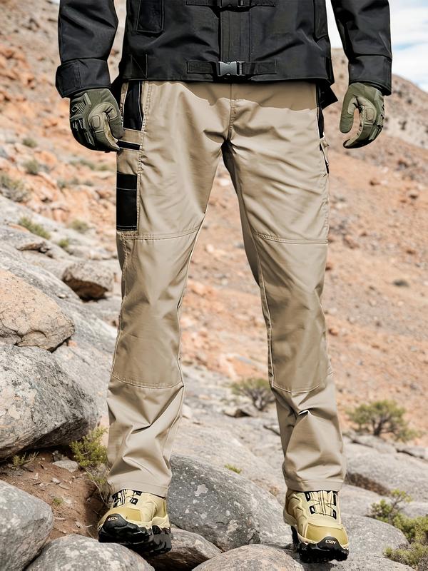 🏆Last Day Promotion：ONLY ￡25.99!!🔥Men’s 4-Season Outdoor Work Cargo Pants – Waterproof, Abrasion-Resistant & Travel-Ready