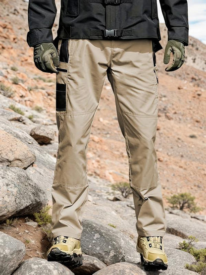 🏆Last Day Promotion：ONLY ￡25.99!!🔥Men’s 4-Season Outdoor Work Cargo Pants – Waterproof, Abrasion-Resistant & Travel-Ready