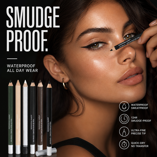⏳BUY 1 GET 1 FREE!⏰Soft Smudgeable Eyeliner Pencil – Long-Lasting, Effortless Blend