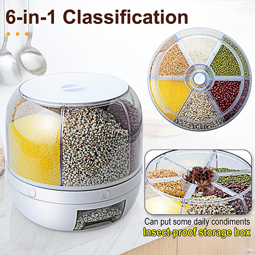 Six Compartment Multi-Functional Moisture Resistant Metering Storage Tanks