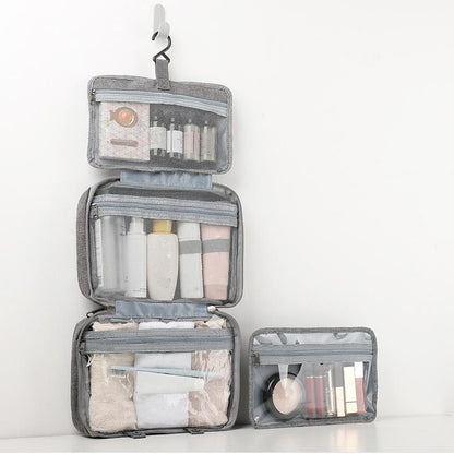 Dry and Wet Separation Waterproof Folding Travel Cosmetic Bag - Ideal Gift