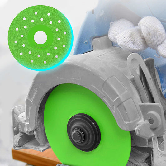 🥳2026 HOT SALE🥳💞50K+ SOLD!💎🛡️ BUY 1 GET 1 FREE! 100mm Diamond Cutting & Grinding Disc – Cuts tile, marble, glass & more. Precision brazed, heat‑dissipating holes. No chips, no cracks! 🛠️✨
