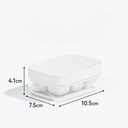 🧊 Buy 1 Get 1 FREE!🥃 Mini Ice Cube Tray – 6-Grid, Quick-Release & Food-Safe – Compact Silicone Ice Maker 🍹