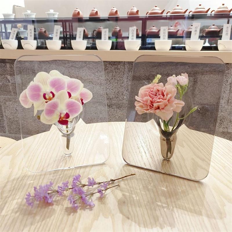 📢📢50% OFF !! ⏰Photo Frame Shaped Clear Flower Vase