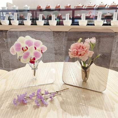 📢📢50% OFF !! ⏰Photo Frame Shaped Clear Flower Vase