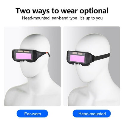 🛡️ LIMITED-TIME 50% OFF! 💥 Auto Dimming Welding Glasses – Solar Powered, UV/IR Protection, Adjustable Frame ✨