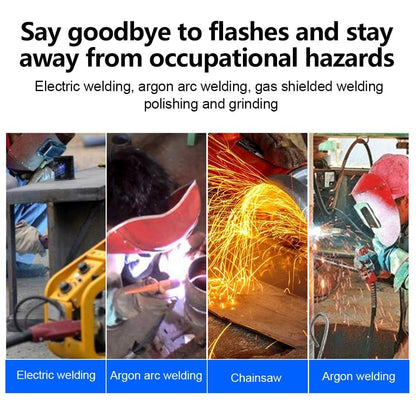 🛡️ LIMITED-TIME 50% OFF! 💥 Auto Dimming Welding Glasses – Solar Powered, UV/IR Protection, Adjustable Frame ✨