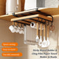 Multi-Functional Under-Cabinet Storage Rack & Pot Lid Holder