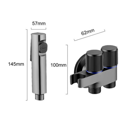 💥HOT SALE 50% OFF💥1-In-2-Out Dual Control Valve & Bidet Sprayer Set