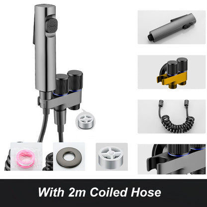 💥HOT SALE 50% OFF💥1-In-2-Out Dual Control Valve & Bidet Sprayer Set
