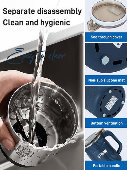 🍵Time-limited Special⏰Large Capacity Electric High Speed Crushing and Grinding Cup 🫘