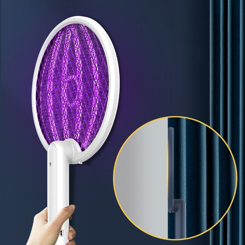 🔥 50% OFF Now 🦟💥 2-in-1 Electric Bug Zapper – Handheld & Racket Mode | Safe, Clean & Satisfying! ✅