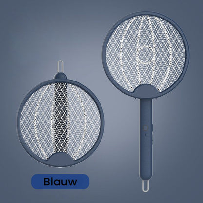 🔥 50% OFF Now 🦟💥 2-in-1 Electric Bug Zapper – Handheld & Racket Mode | Safe, Clean & Satisfying! ✅