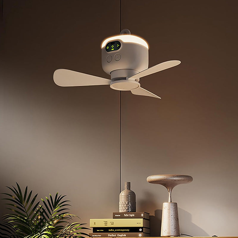 ⏰50% OFF a rechargeable ceiling fan with LED lights! 🌬️✨