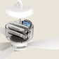 ⏰50% OFF a rechargeable ceiling fan with LED lights! 🌬️✨