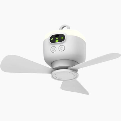 ⏰50% OFF a rechargeable ceiling fan with LED lights! 🌬️✨