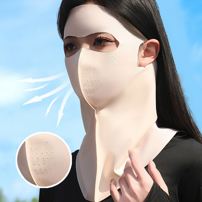 💥Summer Sale 49% OFF☀️Breathable & Cooling Full Face Sun Mask with Neck Cover