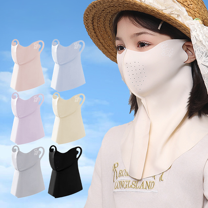 💥Summer Sale 49% OFF☀️Breathable & Cooling Full Face Sun Mask with Neck Cover