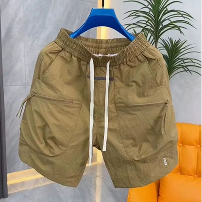 ⏰ 50% OFF – New Arrival 👖☀️ Men's Casual Waisted Comfort Shorts – Stretchy Waist, All-Day Ease! | Lightweight & Breathable for Summer 🏖️🌊