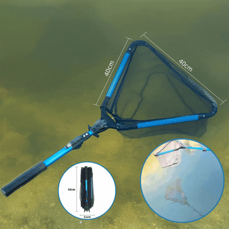 🎉Floating Triangle Fishing Net - Foldable & Extendable