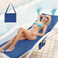 🏖️Summer Hot Sale 50% OFF🌞🌊Sun Lounger Towel in Bag with Pockets Storage