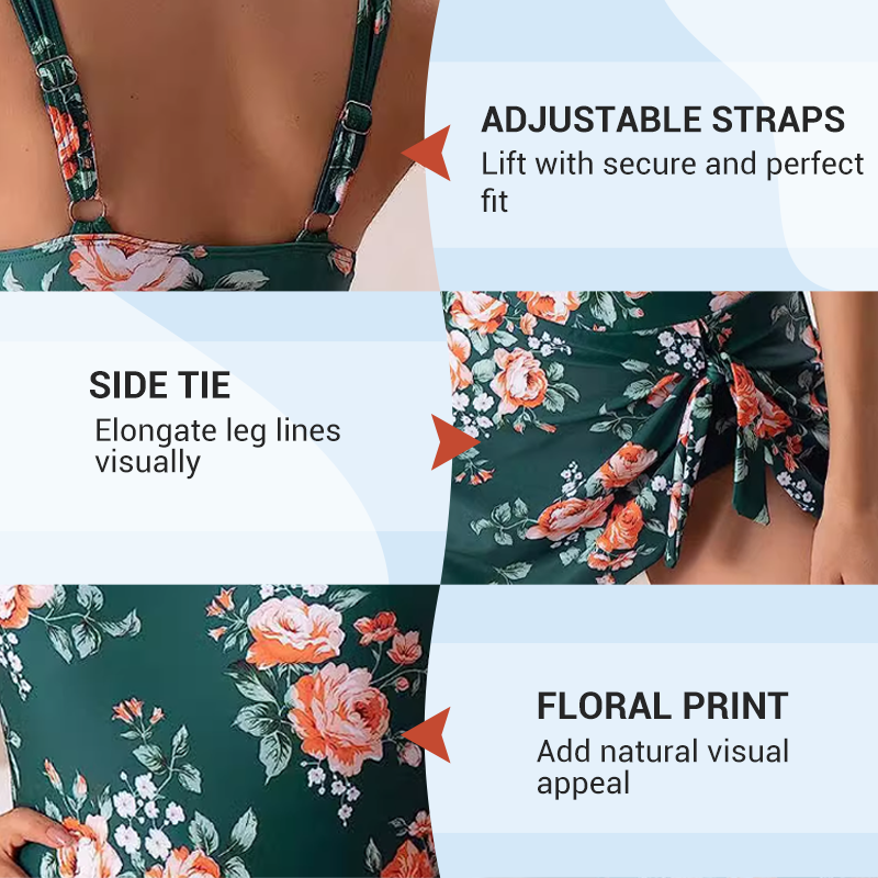 🩱Summer Seaside Trend Swimwear👙Women's Summer One Piece Swimsuit