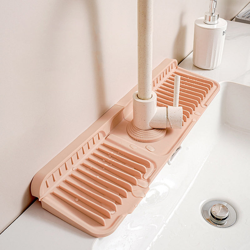 🔥 Quick-drying silicone mat for taps