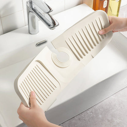 🔥 Quick-drying silicone mat for taps