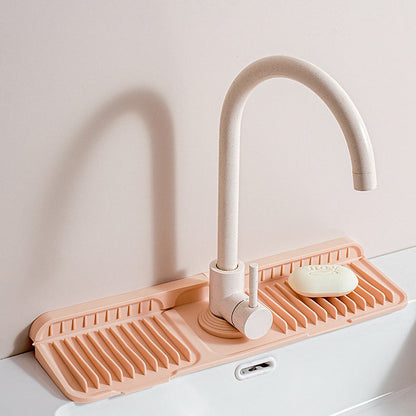 🔥 Quick-drying silicone mat for taps