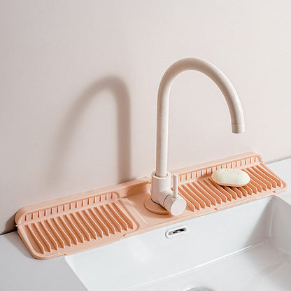 🔥 Quick-drying silicone mat for taps