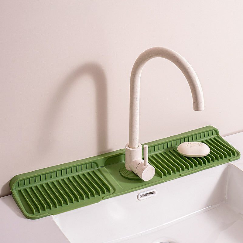 🔥 Quick-drying silicone mat for taps