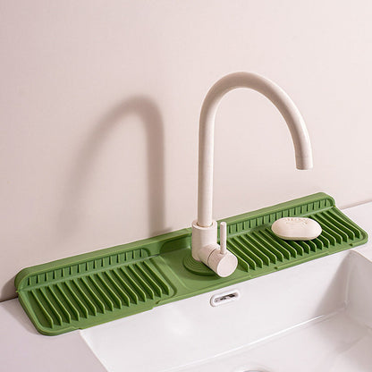 🔥 Quick-drying silicone mat for taps