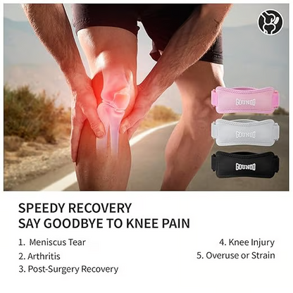 ⏰ 50% OFF – Limited Time 🏆💚 Patellar Tendon Support Strap – #1 for Knee Pain Relief! | 50,000+ Sold – Trusted by Runners & Athletes 🏃‍♂️🏀