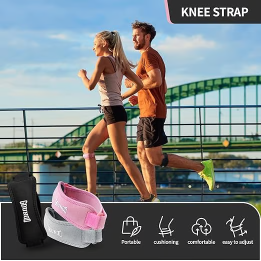 ⏰ 50% OFF – Limited Time 🏆💚 Patellar Tendon Support Strap – #1 for Knee Pain Relief! | 50,000+ Sold – Trusted by Runners & Athletes 🏃‍♂️🏀