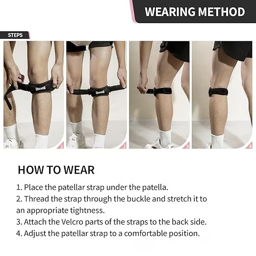 ⏰ 50% OFF – Limited Time 🏆💚 Patellar Tendon Support Strap – #1 for Knee Pain Relief! | 50,000+ Sold – Trusted by Runners & Athletes 🏃‍♂️🏀