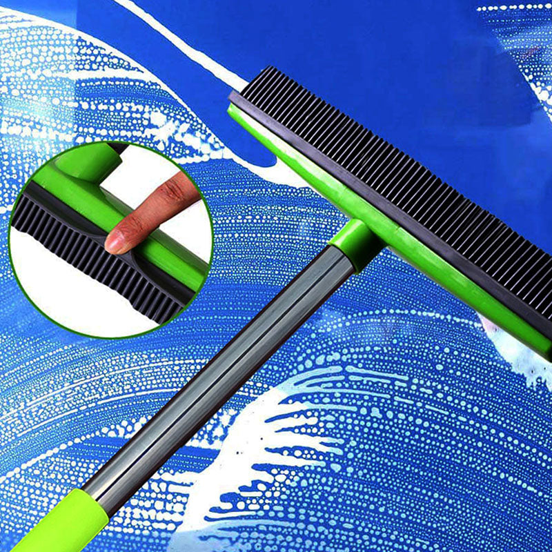 📢📢30% OFF !! ⏰🧹Rubber Bristle Sweeper for Dusting and Pet Hair