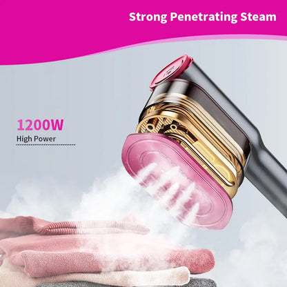 💜LAST DAY SALE 50% OFF👍Handheld Steamer Iron for Clothes