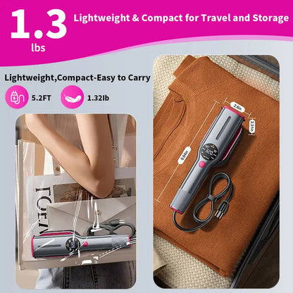 💜LAST DAY SALE 50% OFF👍Handheld Steamer Iron for Clothes