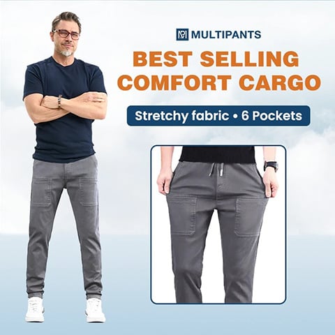 🔥Last Day Sale 50% OFF🏆MultiPants – High Stretch Multi-pocket Durable Cargo Pants