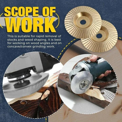 📢📢BUY 5 GET 5 FREE ⏰Premium Wood Carving Disc — Super Sharp & Fast Cutting!