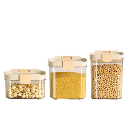 Airtight Cereal Storage Container with Foldable Pour Spout